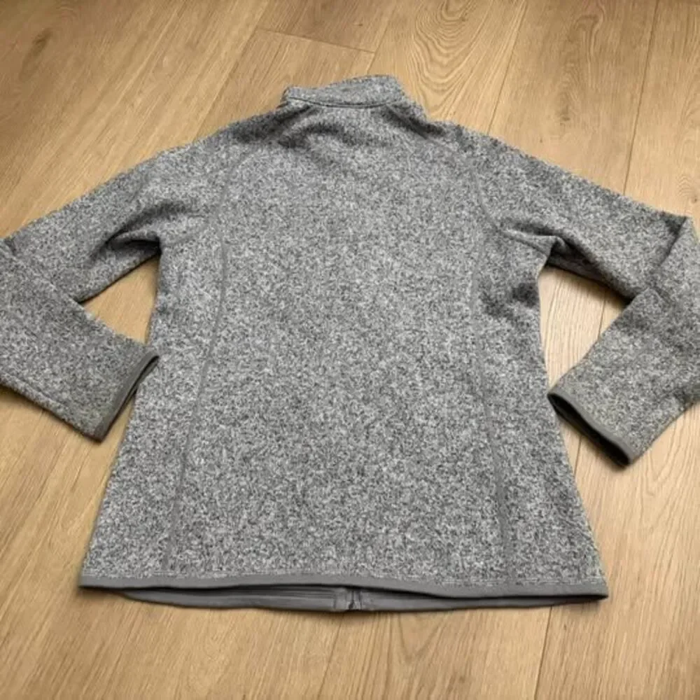 Patagonia Grey Better Sweater Full-Zip Fleece Jacket - Women’s Size Medium